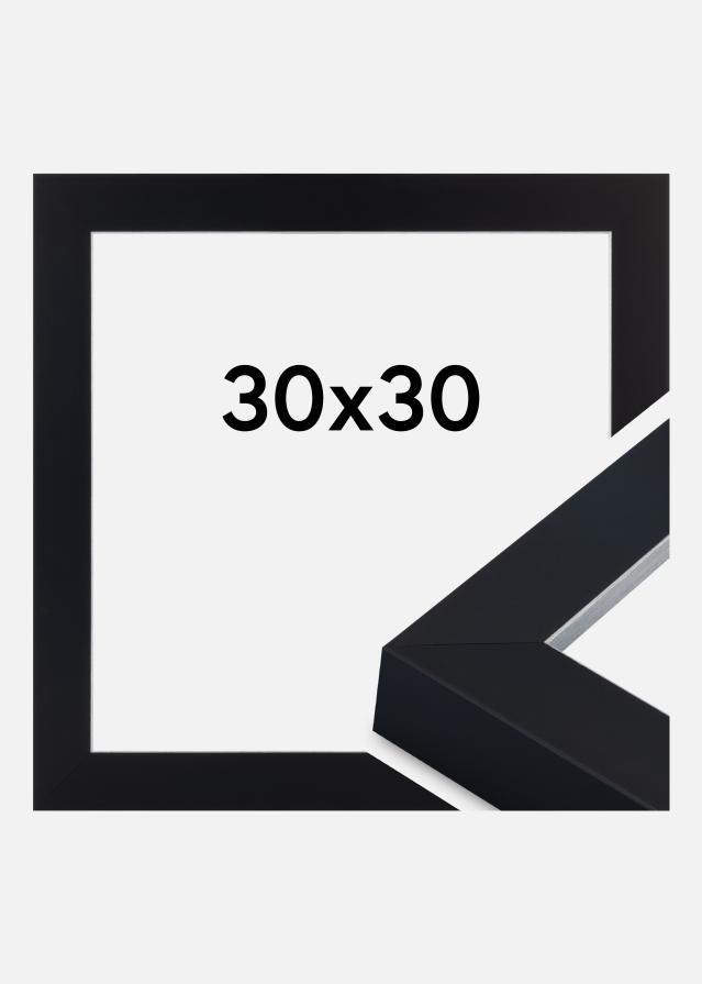 Πλαίσιο Sussex Ακρυλικό γυαλί Μαύρο/Ασημί 30x30 cm