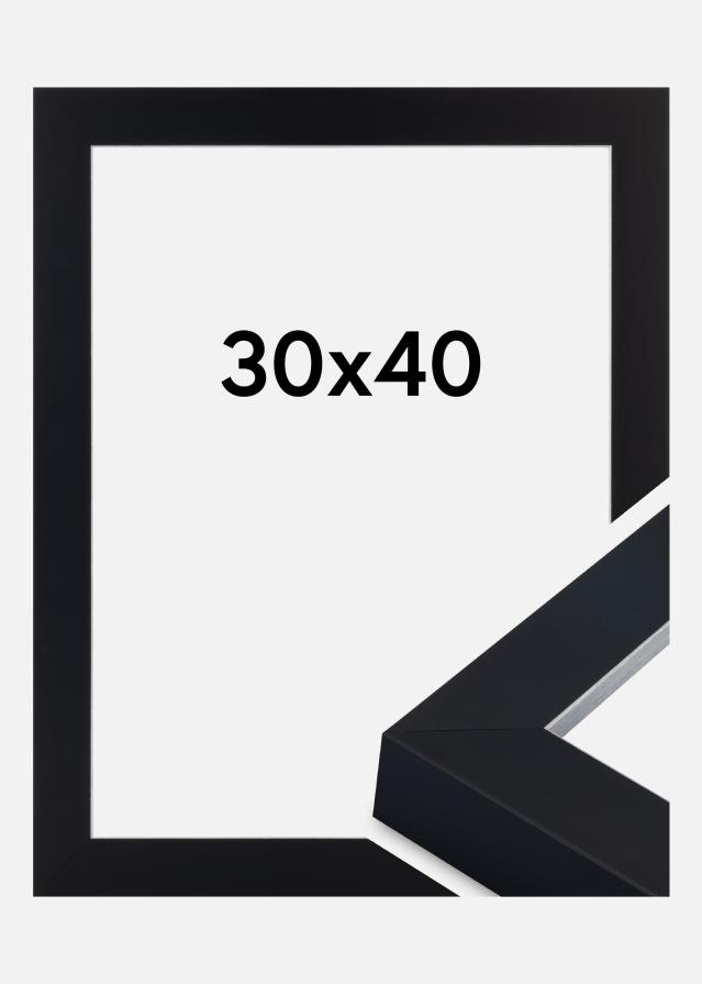 Πλαίσιο Sussex Ακρυλικό γυαλί Μαύρο/Ασημί 30x40 cm