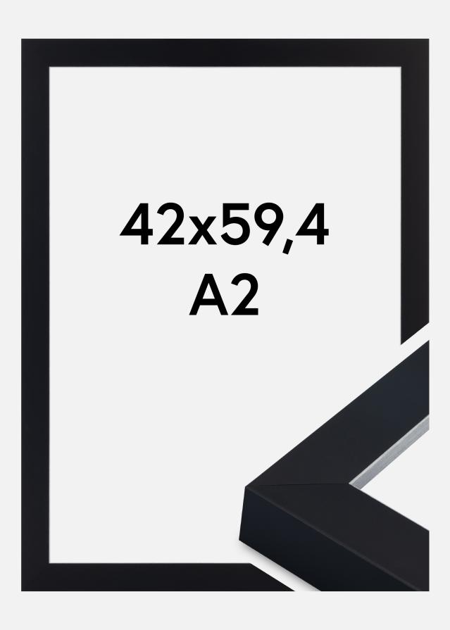 Πλαίσιο Sussex Ακρυλικό γυαλί Μαύρο/Ασημί 42x59.4 cm (A2)
