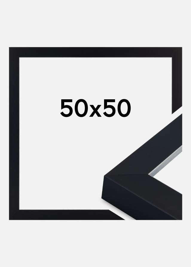 Πλαίσιο Sussex Ακρυλικό γυαλί Μαύρο/Ασημί 50x50 cm