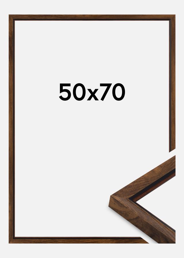 Πλαίσιο Obsidian Ακρυλικό γυαλί Καρυδιά 50x70 cm