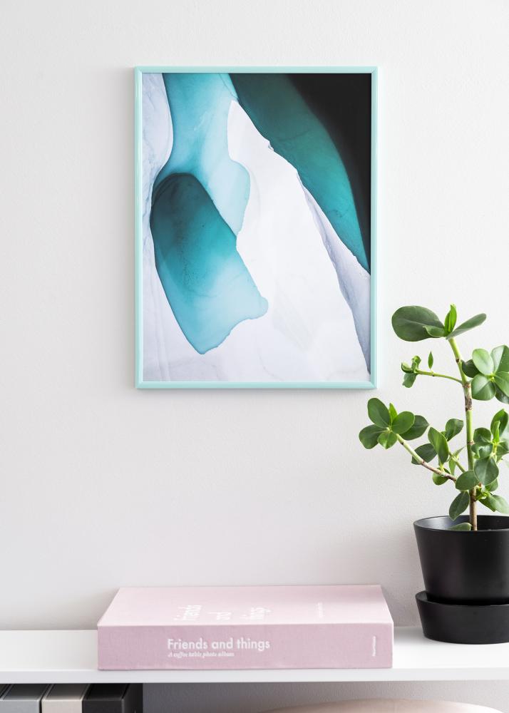 Πλαίσιο New Lifestyle Ακρυλικό γυαλί Τυρκουάζ 70x100 cm