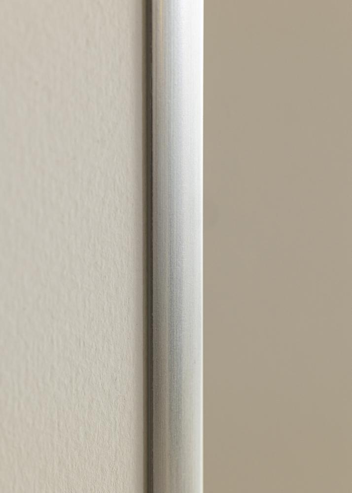 Πλαίσιο New Lifestyle Ασήμι 10x18 cm - Πασπαρτού Λευκό 8x10 cm