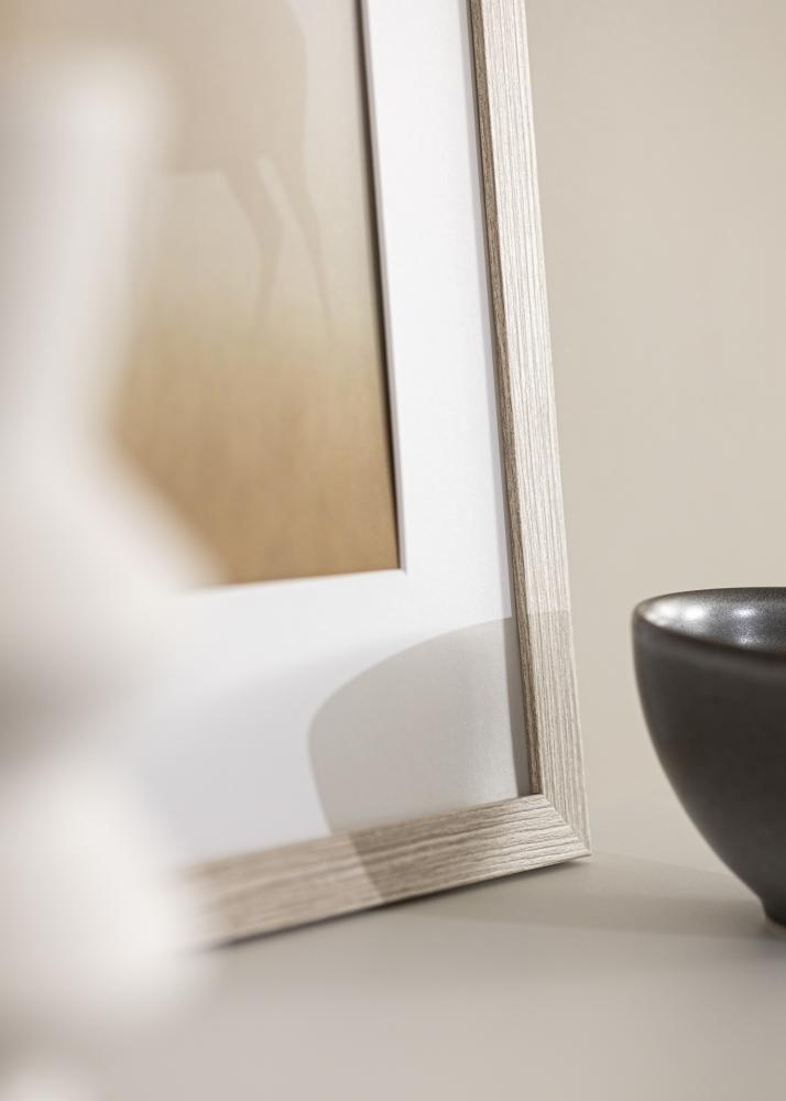 Πλαίσιο Stilren Greige Δρυς 60x80 cm - Πασπαρτού Λευκό 50x65 cm