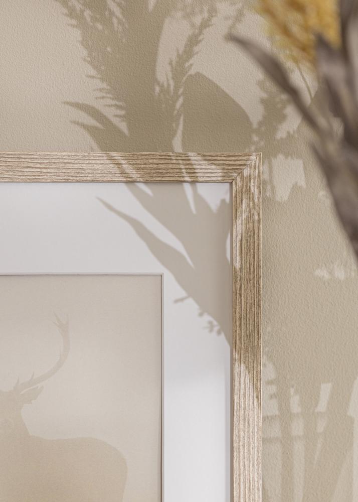 Πλαίσιο Stilren Greige Δρυς 60x80 cm - Πασπαρτού Λευκό 50x65 cm