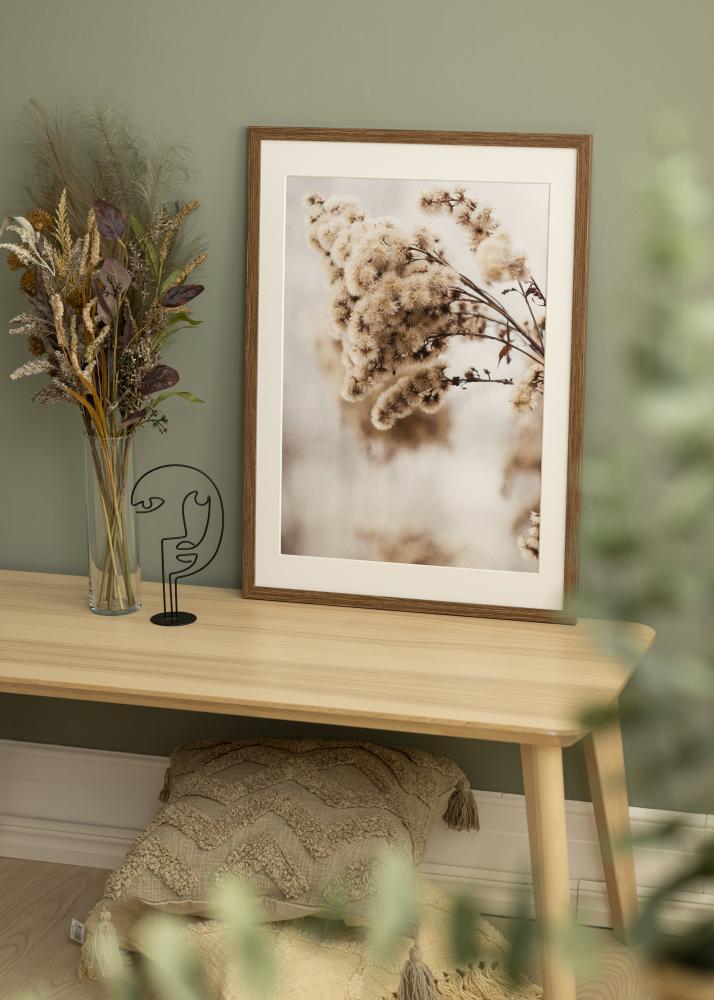 Πλαίσιο Stilren κρύο Καστανός 40x50 cm - Πασπαρτού Λευκό 29,7x42 cm