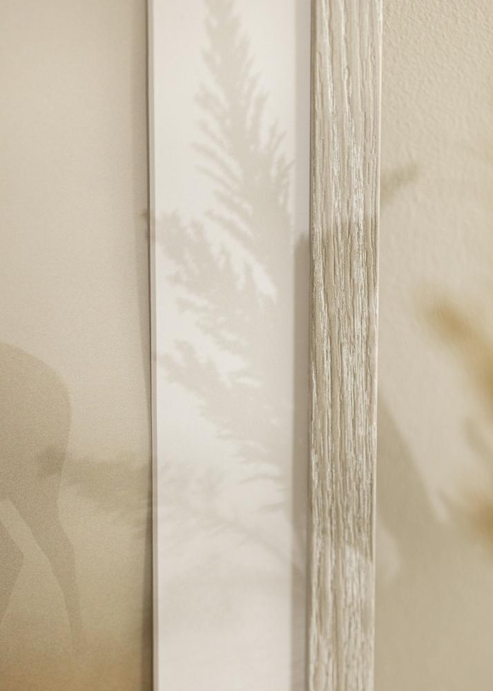 Πλαίσιο Stilren ανοιχτό γκρι δρυς 42x59,4 cm - Πασπαρτού Λευκό 25x38 cm