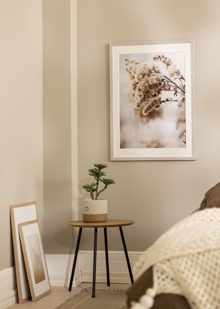 Πλαίσιο Stilren ανοιχτό γκρι δρυς 42x59,4 cm - Πασπαρτού Λευκό 25x38 cm