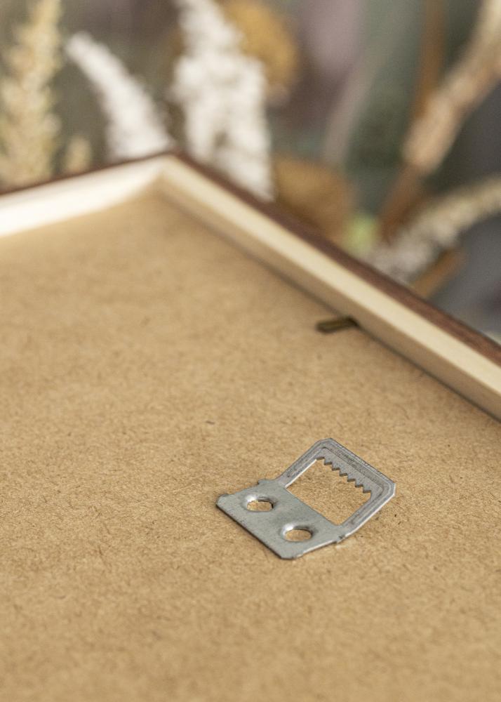 Πλαίσιο Stilren ζεστό Καστανός 40x40 cm - Πασπαρτού Λευκό 28x28 cm