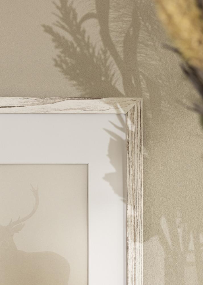 Πλαίσιο Stilren Vintage Λευκό 70x100 cm - Πασπαρτού Λευκό 62x93 cm