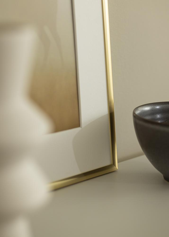 Πλαίσιο New Lifestyle Χρυσό 60x90 cm - Πασπαρτού Λευκό 50x75 cm