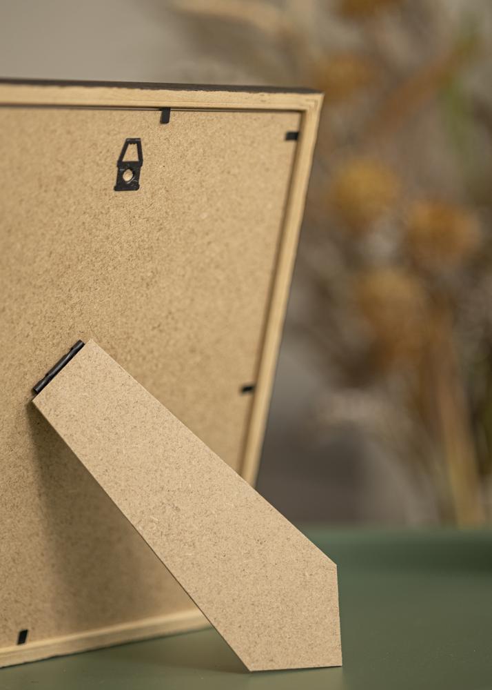 Πλαίσιο Edsbyn Καρυδιά 14x20 cm - Πασπαρτού Λευκό 8x12 cm