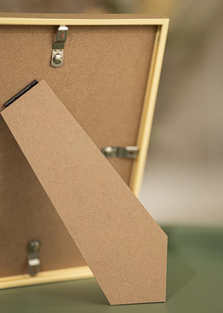 Πλαίσιο New Lifestyle Χρυσός 20x20 cm - Πασπαρτού Λευκό 15x15 cm