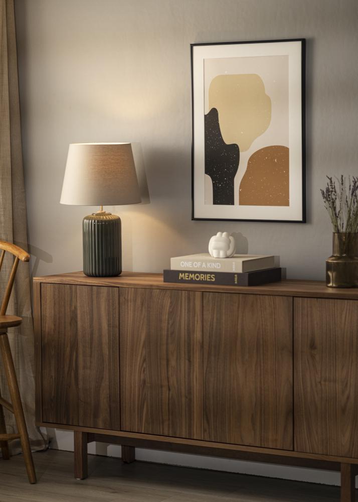 Πλαίσιο Scandi μαύρο ματ 60x70 cm - Πασπαρτού Λευκό 20x24 inches