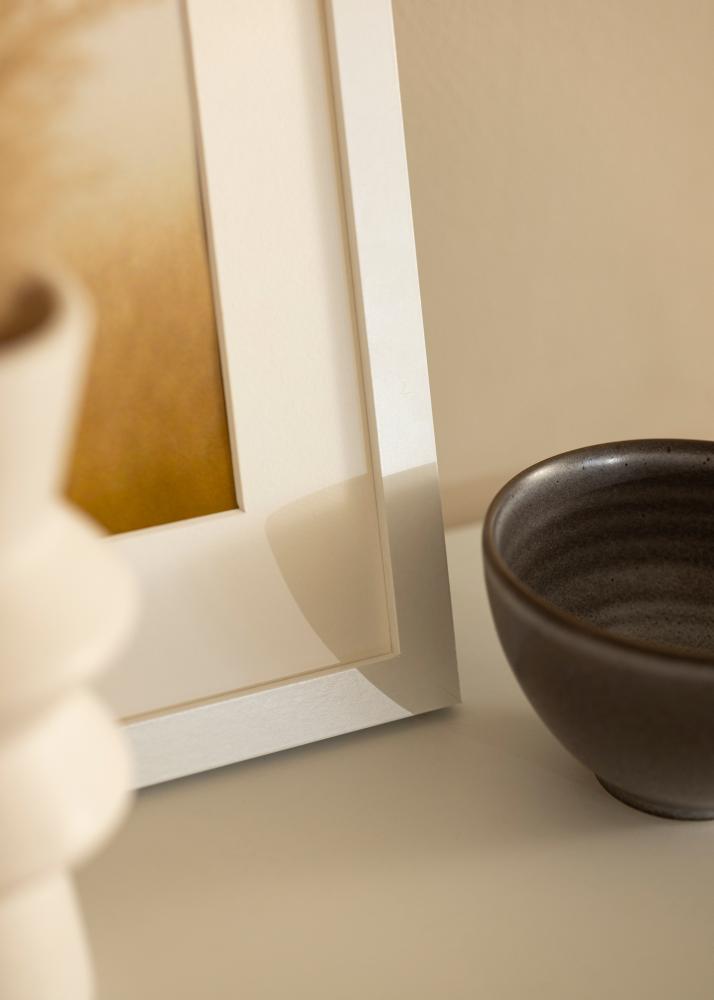 Πλαίσιο BGA Classic Λευκό 50x100 cm - Πασπαρτού Λευκό 40x90 cm