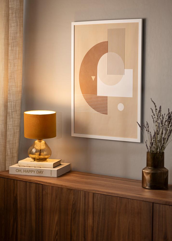 Πλαίσιο BGA Classic Λευκό 50x100 cm - Πασπαρτού Λευκό 40x90 cm