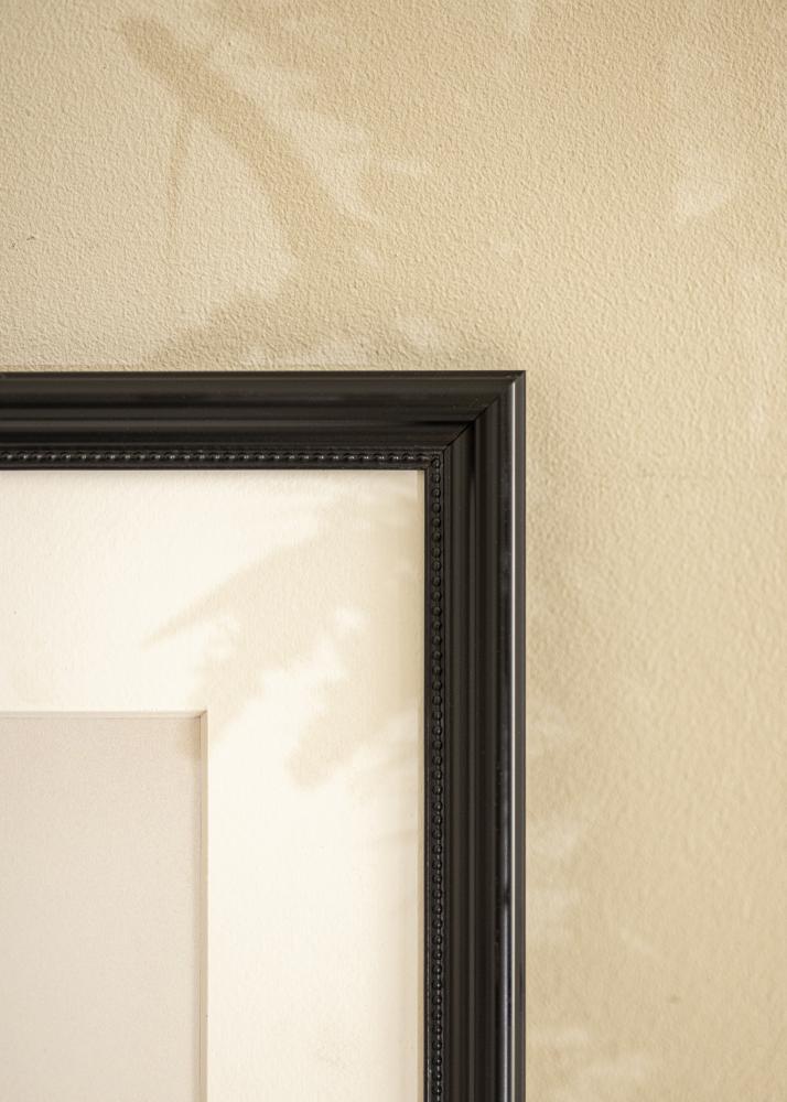 Πλαίσιο Gala Μαύρος 13x18 cm - Πασπαρτού Λευκό B7 88x125 mm