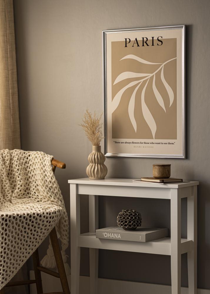 Πλαίσιο Gala Ασήμι 50x70 cm - Πασπαρτού Λευκό 39x60 cm