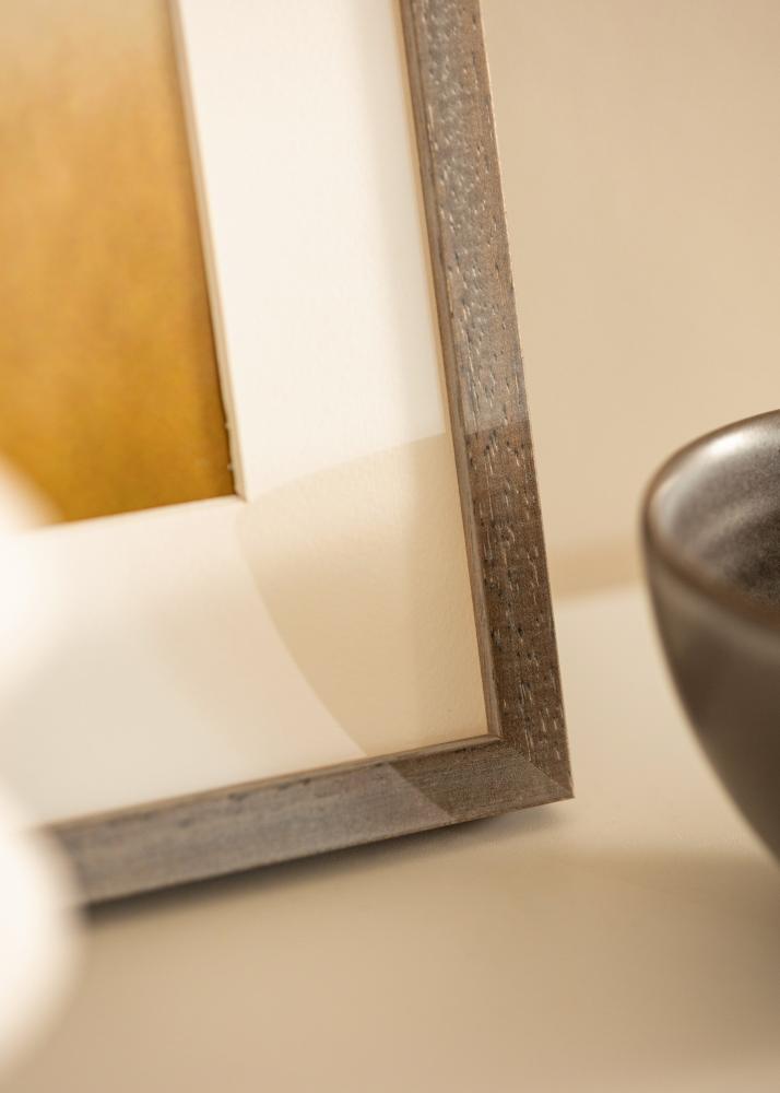 Πλαίσιο Ares Γκρί 40x50 cm - Πασπαρτού Λευκό 29,7x42 cm