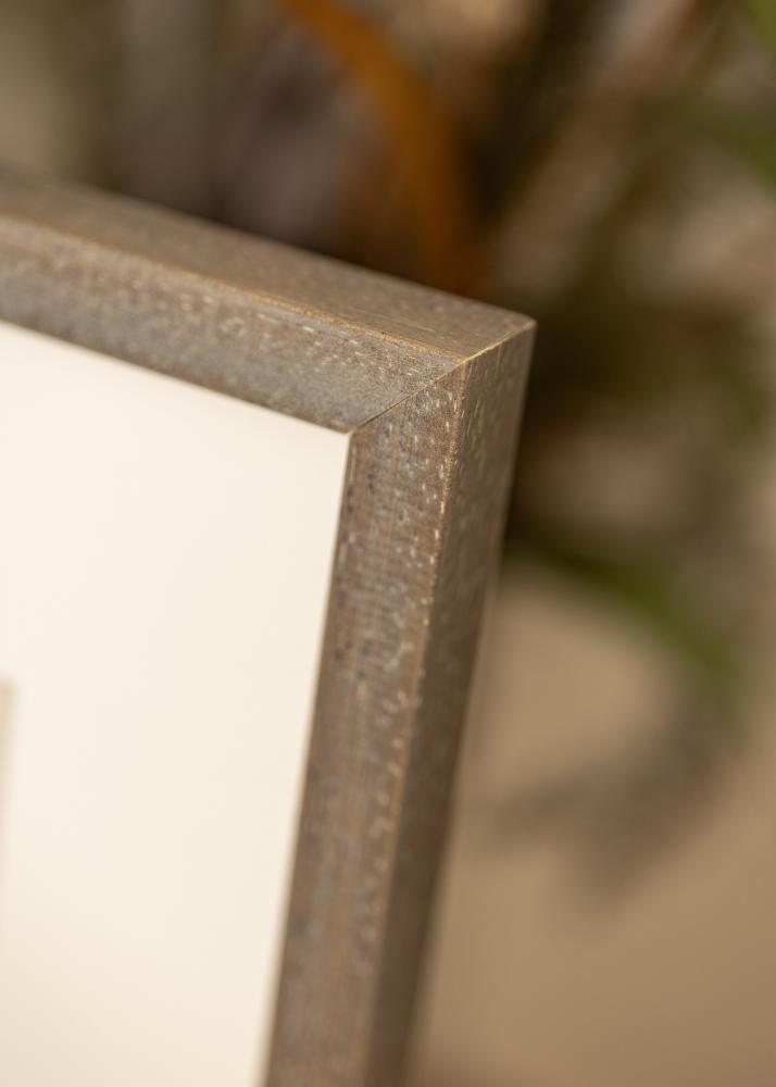 Πλαίσιο Ares Γκρί 40x50 cm - Πασπαρτού Λευκό 29,7x42 cm