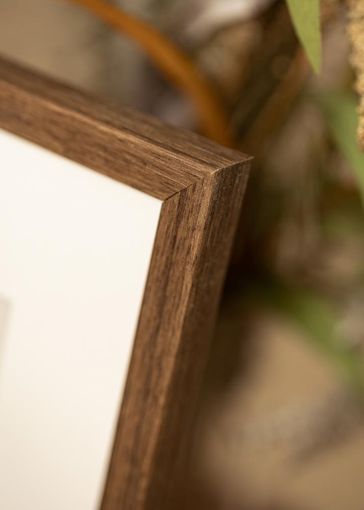 Πλαίσιο Ares Καρυδιά 28x35 cm - Πασπαρτού Λευκό 18x25 cm