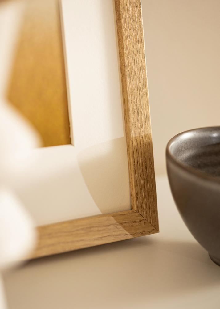 Πλαίσιο Hermes Φύση Δρυς 40x50 cm - Πασπαρτού Λευκό 29,7x42 cm