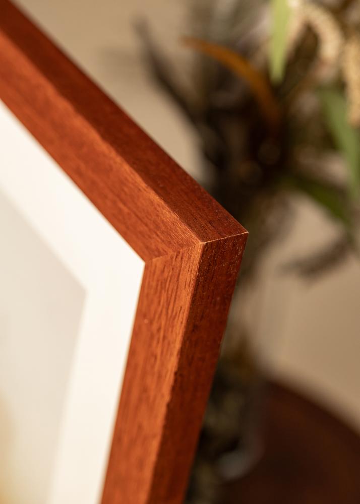 Πλαίσιο Juno Κεράσι 40x60 cm - Πασπαρτού Λευκό 30x50 cm