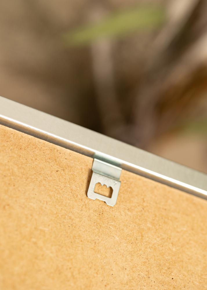 Πλαίσιο Minerva Ασήμι 30x40 cm - Πασπαρτού Λευκό 20x30 cm