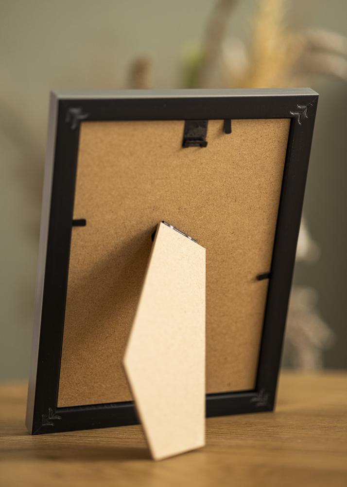 Πλαίσιο Gala Ασήμι 13x18 cm - Πασπαρτού Λευκό B7 88x125 mm