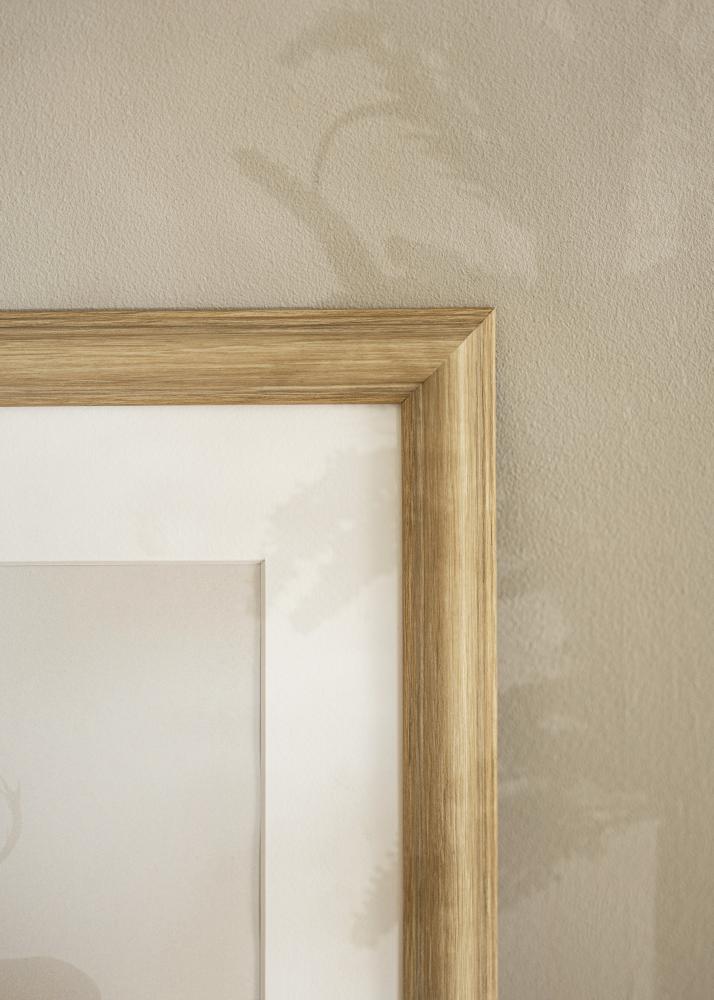 Πλαίσιο Västkusten Δρυς 60x80 cm - Πασπαρτού Λευκό 50x69 cm