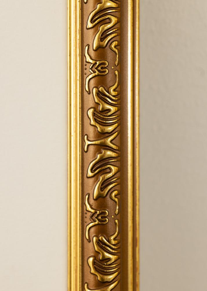 Πλαίσιο Swirl Χρυσός 50x70 cm - Πασπαρτού Λευκό 40x60 cm