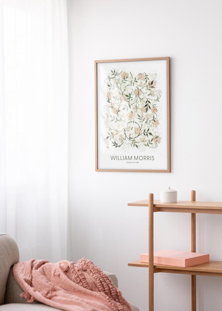 Πλαίσιο Modern Teak 50x70 cm - Πασπαρτού Λευκό 42x59,4 cm