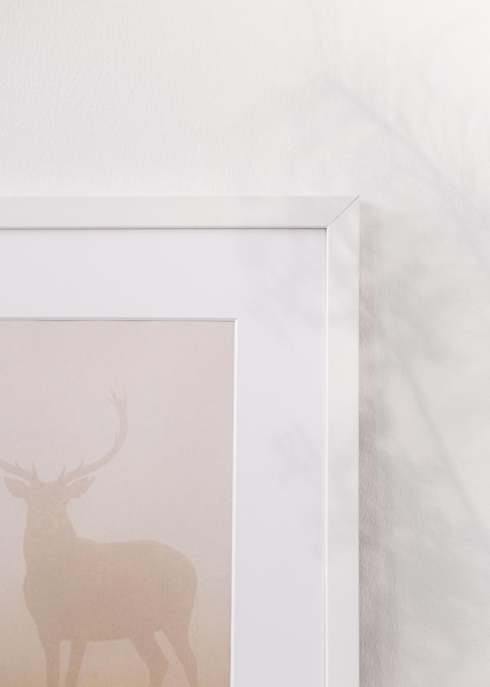 Πλαίσιο Brooke Ακρυλικό γυαλί Λευκό 59,4x84,1 cm (A1)