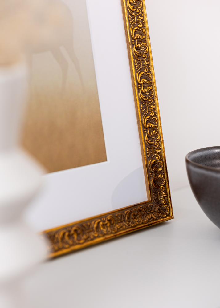 Πλαίσιο Amber Ακρυλικό Γυαλί Χρυσό 30x40 cm