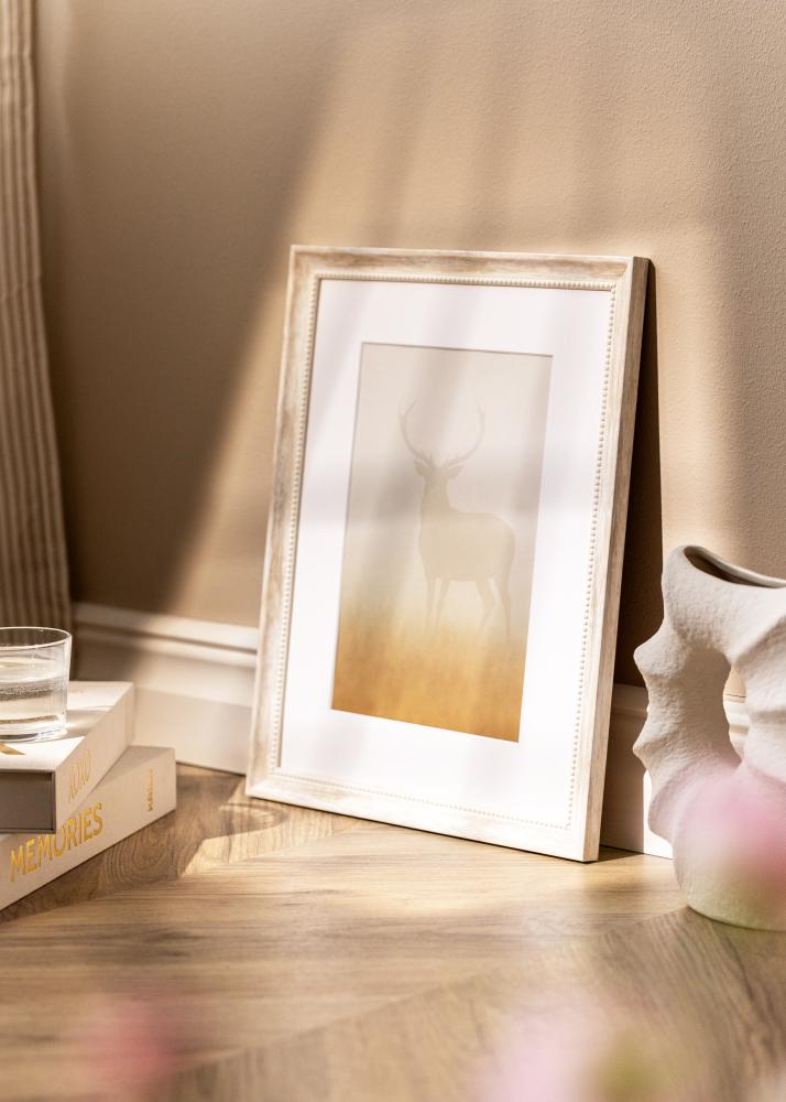 Πλαίσιο Soledad Ακρυλικό γυαλί Λευκό 70x100 cm