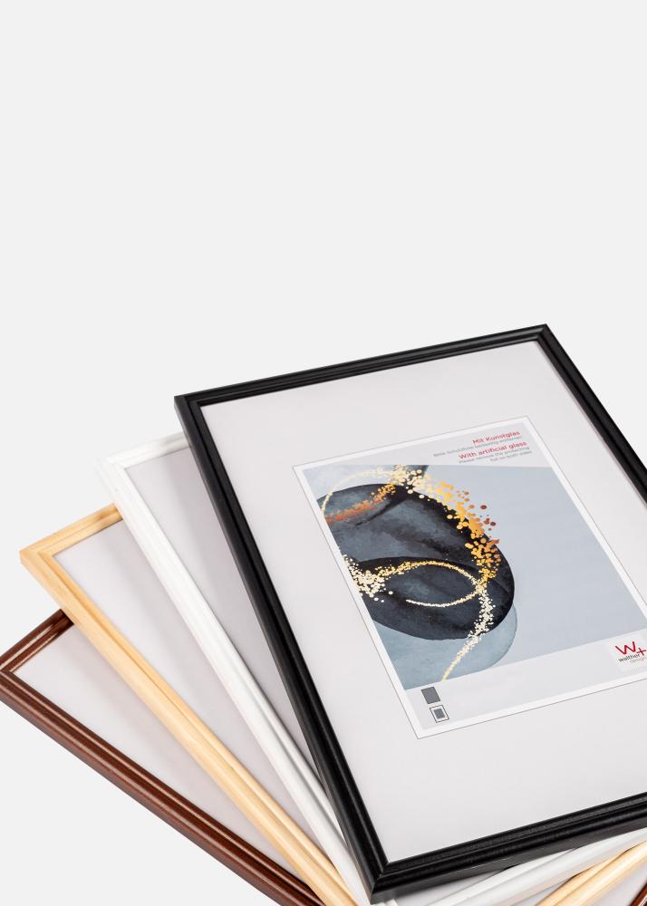 Πλαίσιο Walther Select Μαύρος 13x18 cm - Πασπαρτού Λευκό 9x12 cm