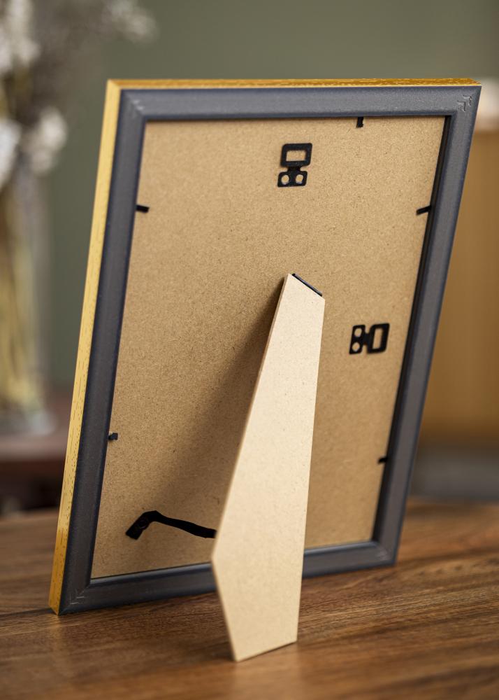 Πλαίσιο Lattice Χρυσό 20x30 cm - Πασπαρτού Λευκό 15x21 cm