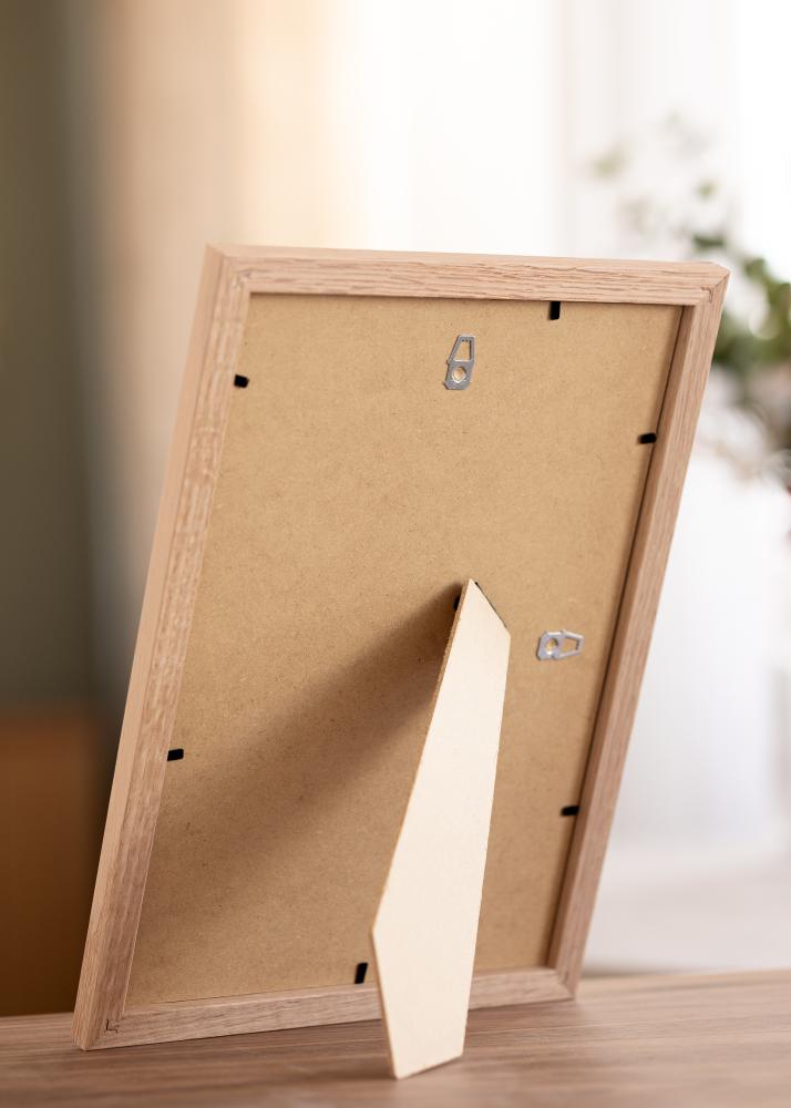 Πλαίσιο Tidlös Μασίφ Δρυς 20x30 cm - Passepartout Λευκό 15x21 cm