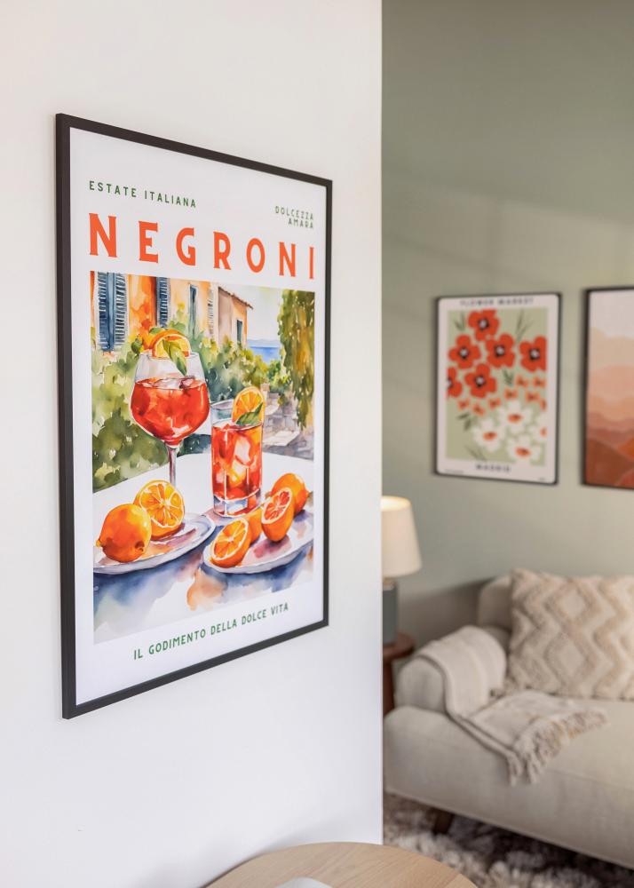 Πλαίσιο Edsbyn Ακρυλικό γυαλί Μαύρος 50x50 cm