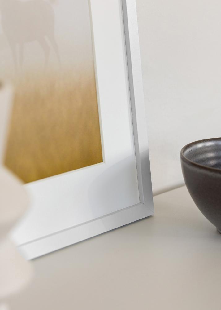 Πλαίσιο Trendy Ακρυλικό γυαλί Λευκό 50x60 cm