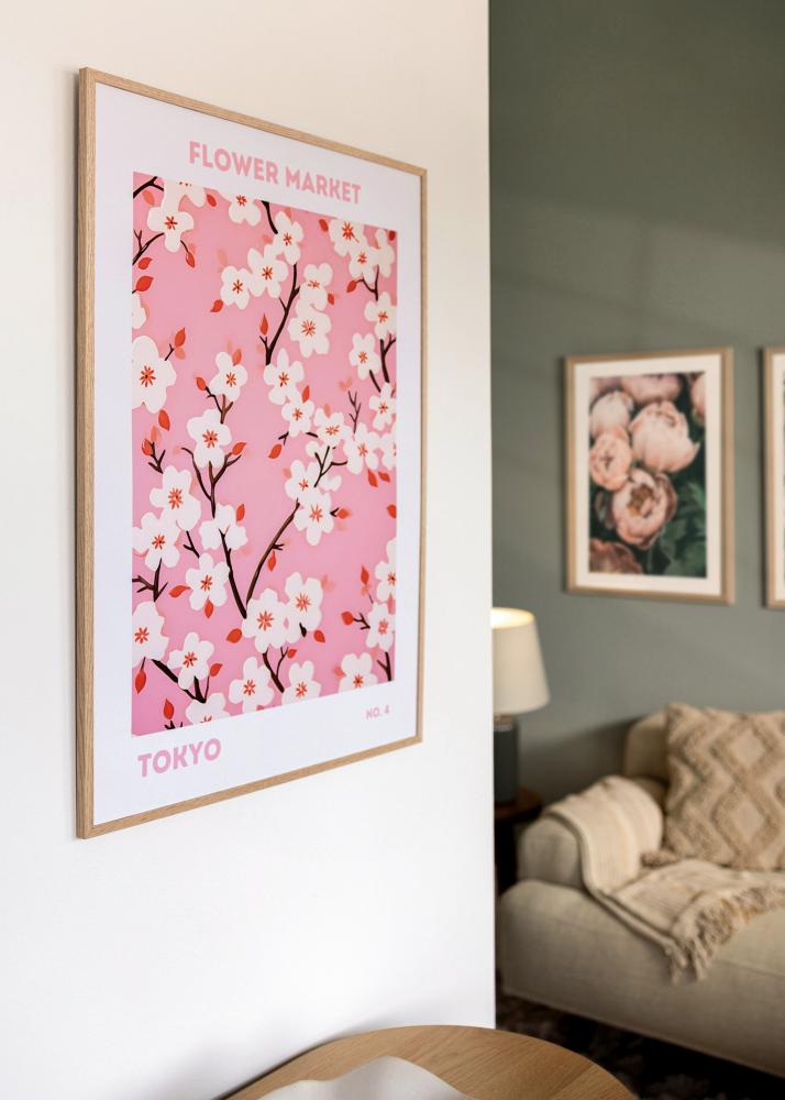 Πλαίσιο Λεπτή δρυός Ακρυλικό γυαλί 15x15 cm