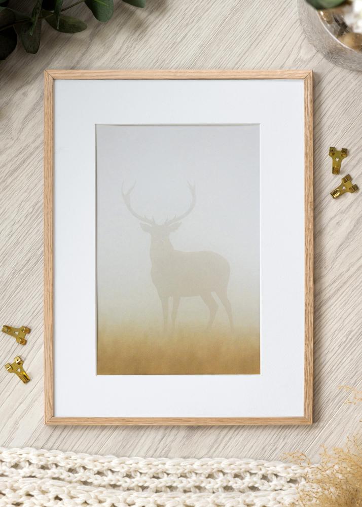 Πλαίσιο Λεπτή δρυός Ακρυλικό γυαλί 15x15 cm