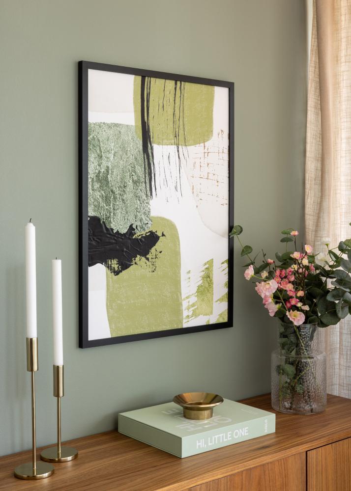 Πλαίσιο Selection Ακρυλικό γυαλί Μαύρος 75x75 cm