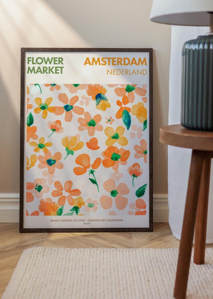 Πλαίσιο Trendy Ακρυλικό γυαλί Καρυδιά 21x29,7 cm (A4)