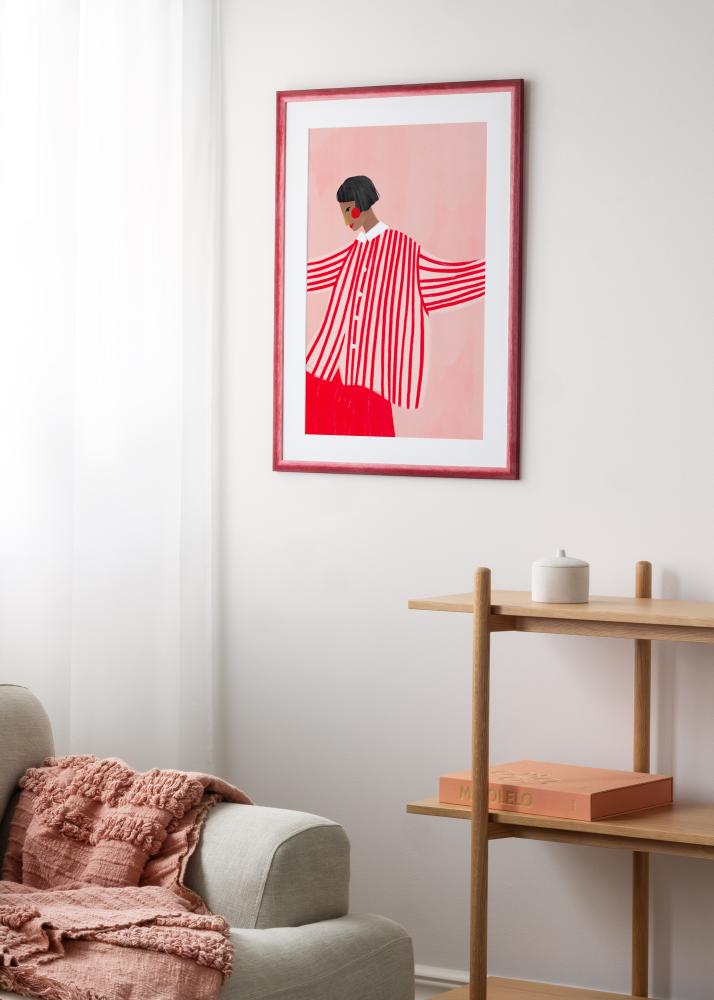 Πλαίσιο Cornwall Ακρυλικό γυαλί Σκούρο Κόκκινο 40x50 cm