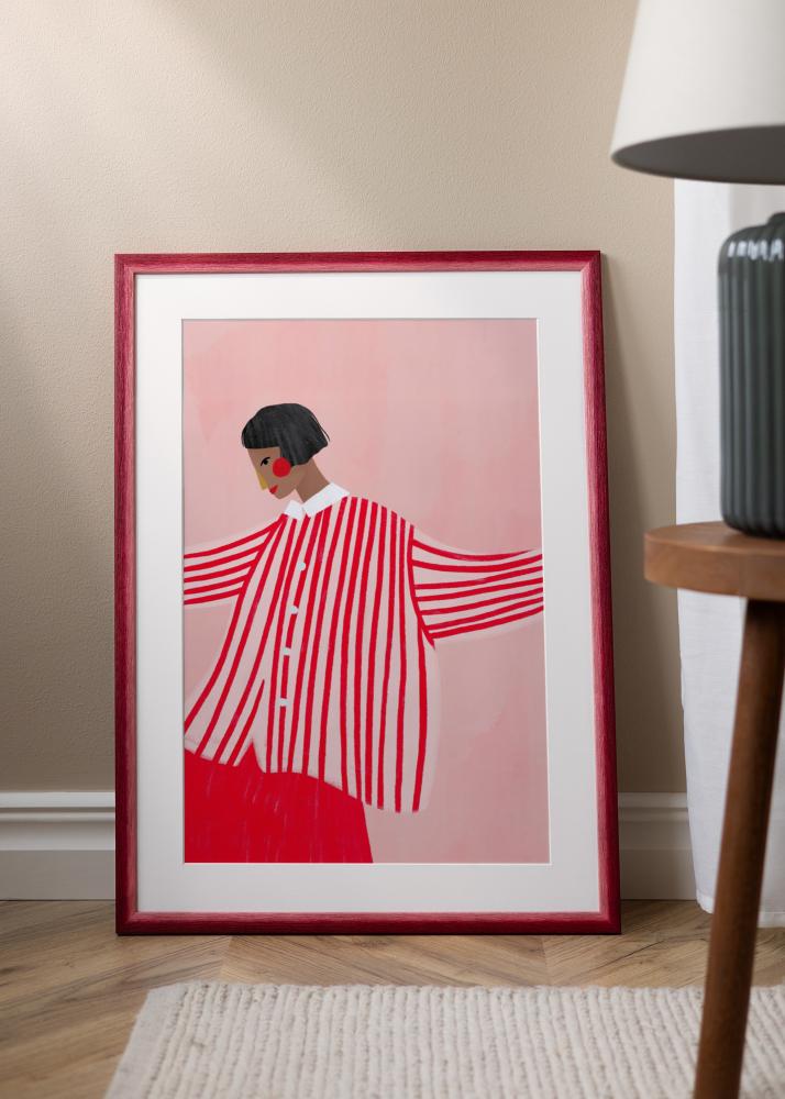 Πλαίσιο Cornwall Ακρυλικό γυαλί Σκούρο Κόκκινο 40x50 cm