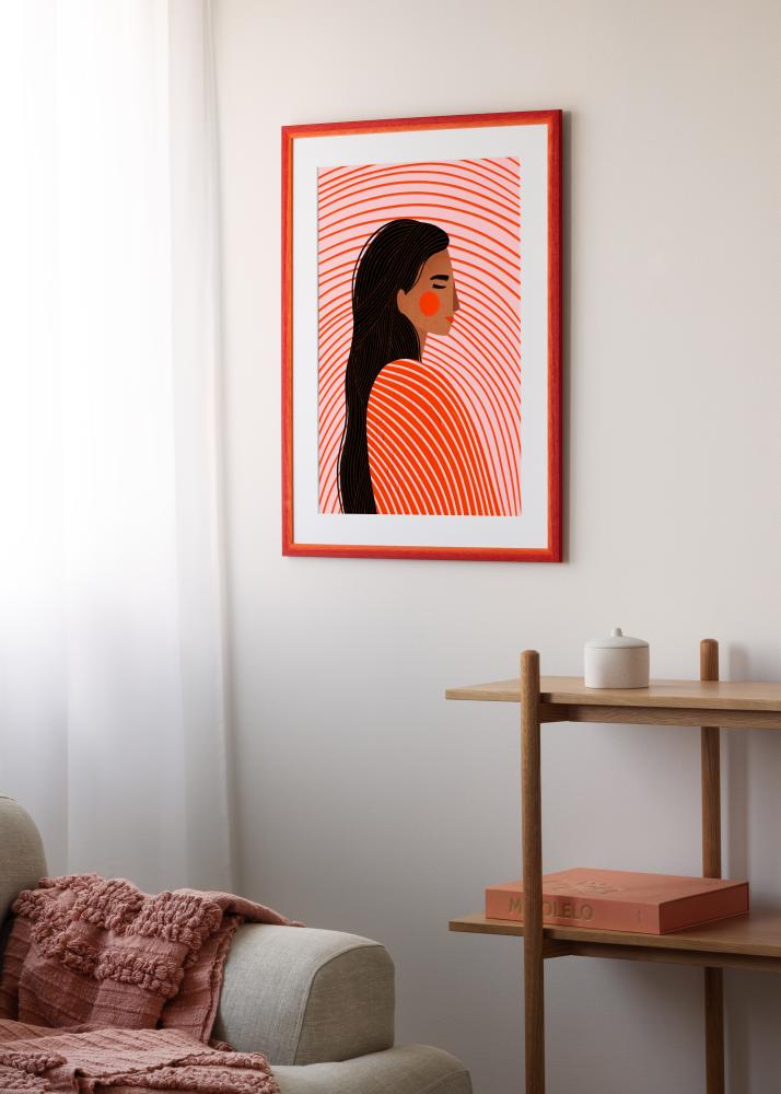 Πλαίσιο Cornwall Ακρυλικό γυαλί Κόκκινο 40x40 cm