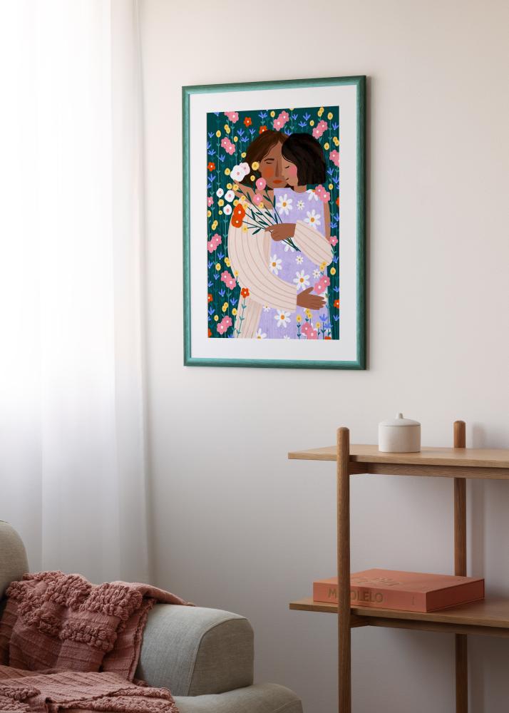 Πλαίσιο Cornwall Ακρυλικό γυαλί Σκούρο Πράσινο 40x50 cm