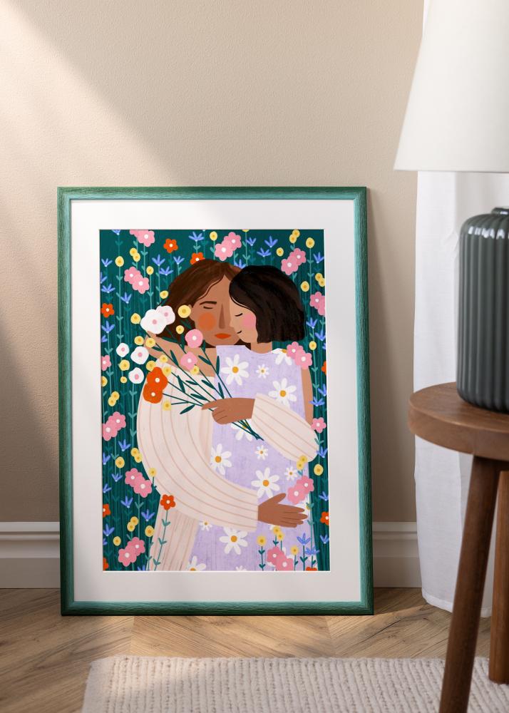 Πλαίσιο Cornwall Ακρυλικό γυαλί Σκούρο Πράσινο 40x50 cm