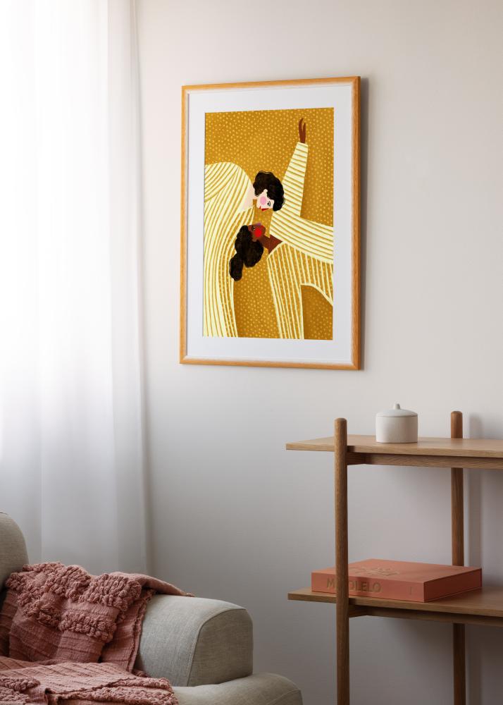 Πλαίσιο Cornwall Ακρυλικό γυαλί Χρυσός 50x50 cm